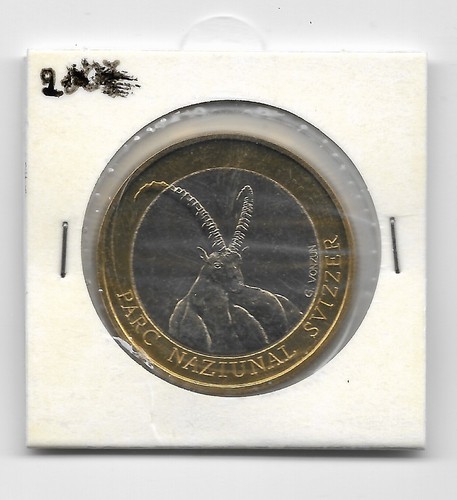 Moneta svizzera franchi - moneta, 10