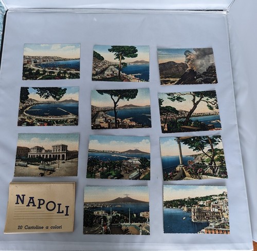 Cartoline colori napoli - cartoline, a