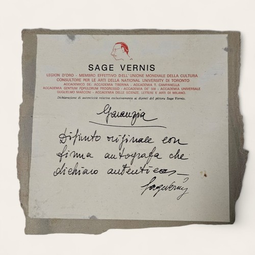 Garanzia quadro sage vernis - quadro,