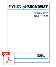 SIEL Flying61-Broadway (Service manual) Schematic diagrams Schema Schaltplan PDF