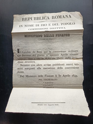1849 repubblica romana - 1849,