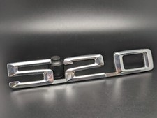 BMW 520 E12 E28 LOGO SIGLA EMBLEMA FREGIO STEMMA SCRITTA BADGE TARGA TARGHETTA