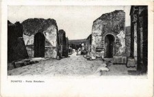 Cartolina CPA POMPEI Porta Ercolano ITALIA (527484)