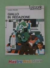 MONDINI - GIALLO IN REDAZIONE - ED.1972 LA SCUOLA "L'ORIZZONTE" 26 Libro [L135]