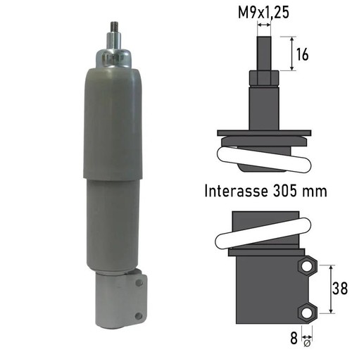 Ammortizzatore anteriore per - ammortizzatore,