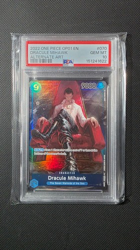 Carta one piece dracule mihawk - carta,