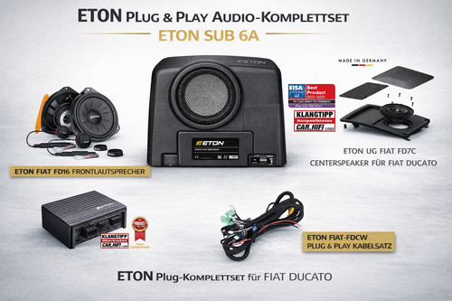 Impianto audio eton per fiat - eton,