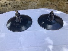 coppia lampadari Lamiera Vintage Industriali