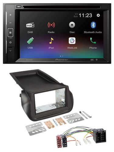 Pioneer bluetooth mp3 usb 2din - pioneer,