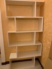 Libreria alta in legno 5 ripiani