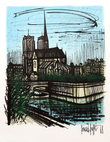 Bernard buffet notre dame - buffet,,