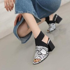 Sandali donna moda pelle - , di