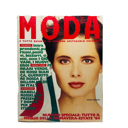 Rivista moda marzo 1984 - rivista,