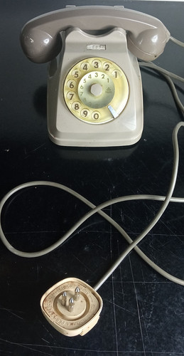 Telefono fisso sip disco - telefono,