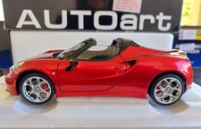 Alfa romeo 4C Spider 1:18