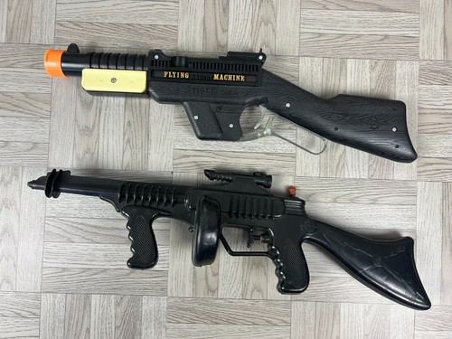 1950s toy gun - gun, flying