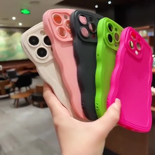Custodia silicone ondulata