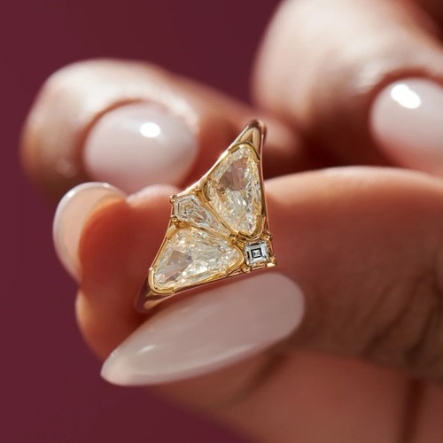 Fede nuziale diamante creata - nuziale,