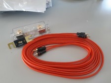 RCA Car Cable 5 Mt + Anl Fuse