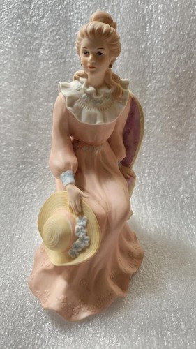Homco victorian lady sedia - victorian, su