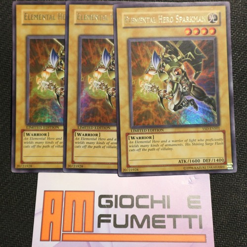 Lotto carte sparkman eroe - carte,