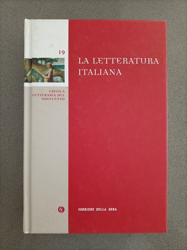 Letteratura italiana 19 - -,