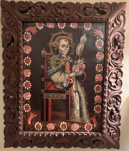 Quadro vergine bambino maria - vergine,