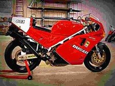 Stampa fotografica Ducati 851