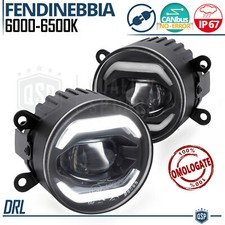 FARI Fendinebbia LED DRL per Peugeot 206 Plus 09-12 OMOLOGATI Luci LED Diurne