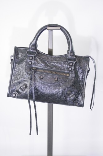 Balenciaga city nano nero - nano, in