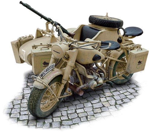 Kit modellino moto sidecar - modellino, e
