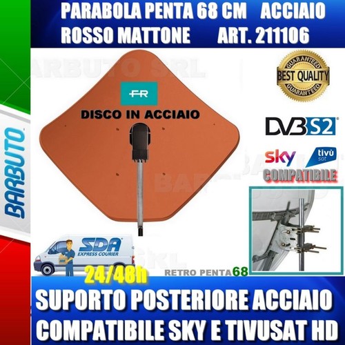Parabola in acciaio - parabola,