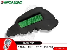 FILTRO ARIA TIPO ORIGINALE PIAGGIO MEDLEY 4T 125 2020 2021 2022 2023 2024 2025
