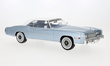 CADILLAC Eldorado Cabrio - 1976 - azzurro - MCG 1:18