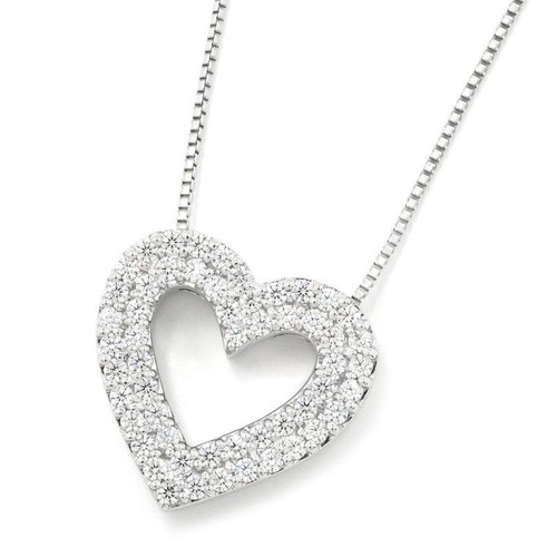 K18wg 53ct collana ciondolo - collana,