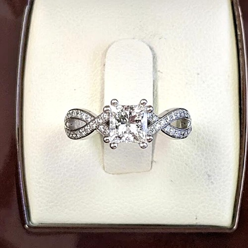 Fede nuziale diamante - fede,