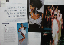 Italian Clipping Ritaglio 2017 NAOMI CAMPBELL rallenta se davvero vuoi 4 PAGINE