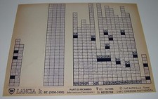 Parti Di Ricambio Lancia K Kappa 2000 - 2400 ET Katalog Mechanik + Karosserie