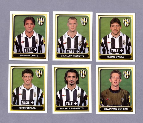 Juventus lotto figurine - lotto, 6