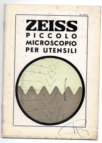 Manuale carl zeiss - manuale, jena