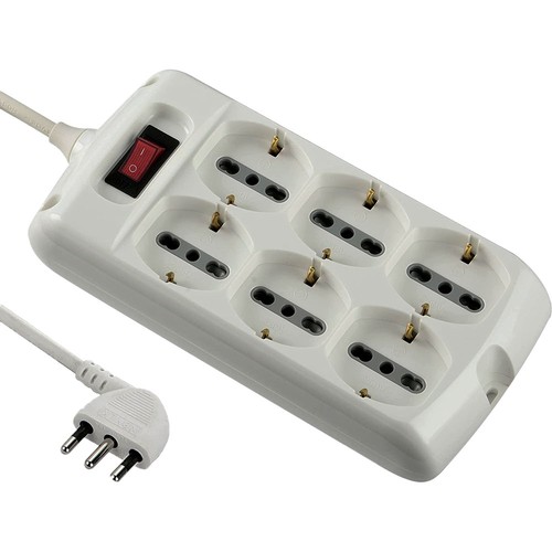 Multipresa con interruttore - multipresa, 6