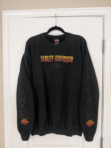 Felpa girocollo vintage - , harley