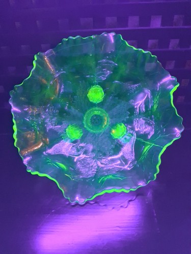 Ciotola vintage fenton vetro - vintage,