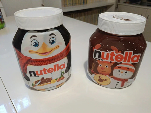 Due barattoli nutella - barattoli,