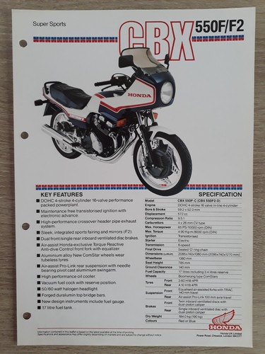 Honda cbx 550f - honda,