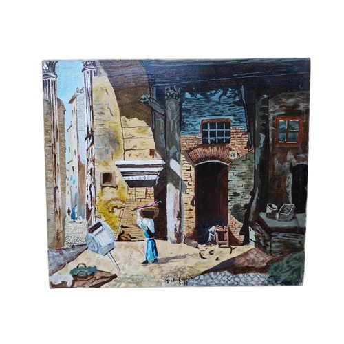 Quadro dipinto vintage - dipinto,