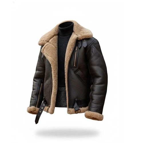 Bomber uomo marrone aviatore