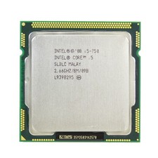   Core i5-750 CPU quad-core