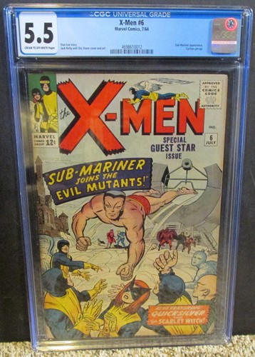 Men cgc 5 early classic - x-men,
