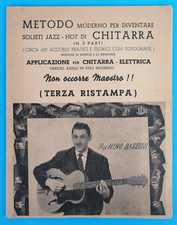 NINO BARBINI - METODO PER DIVENTARE SOLISTI - CORSO DI CHITARRA 1949 - 76 PAGINE